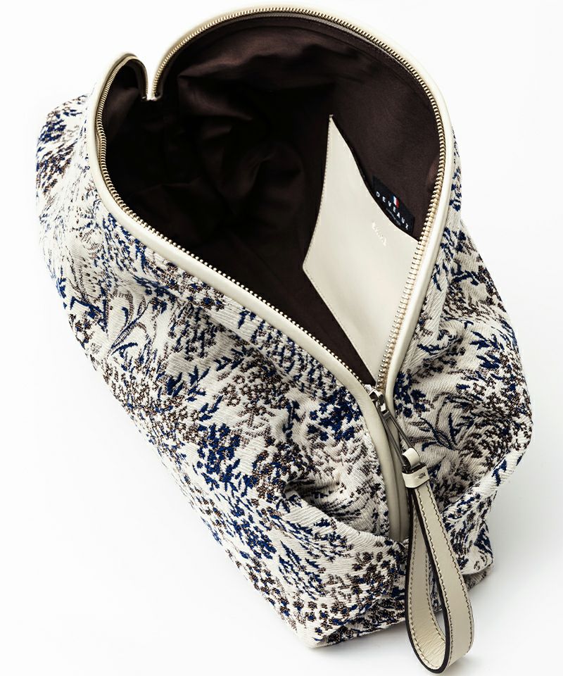 SHIME Garden Maxi clutch 白澤貴子 クラッチバッグ